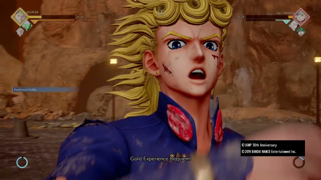 Achieving Giorno's Dream | Jump Force