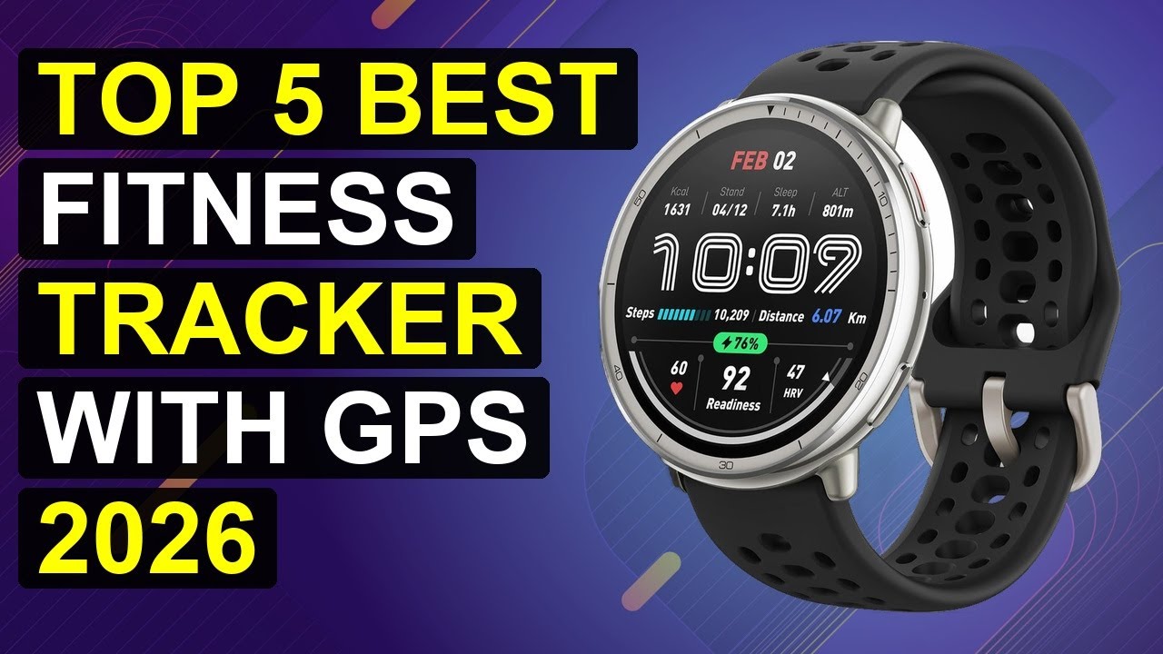 Top 5 Best Fitness Tracker With Gps 2026 | Top Gps Fitness Tracker For Accurate Workouts