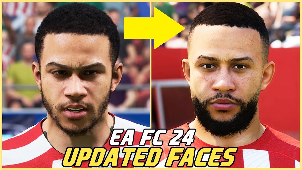 EA SPORTS FC 24 | ALL UPDATED REAL FACES COMPARISON!