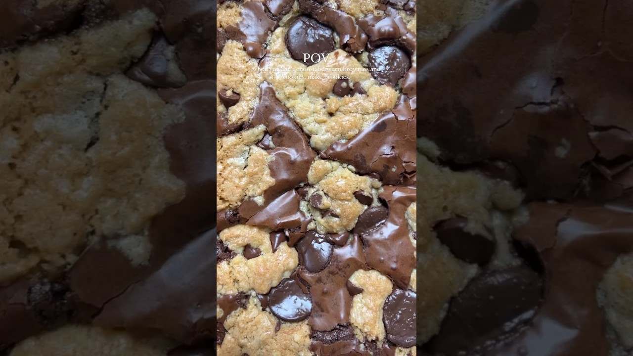 Brookies ( detailed recipe in the description)