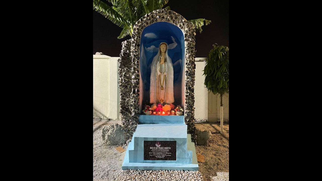 OPENING OF QUEEN OF PEACE GROTTO AT ST. JOSEPH PARISH, AYEDUASE.