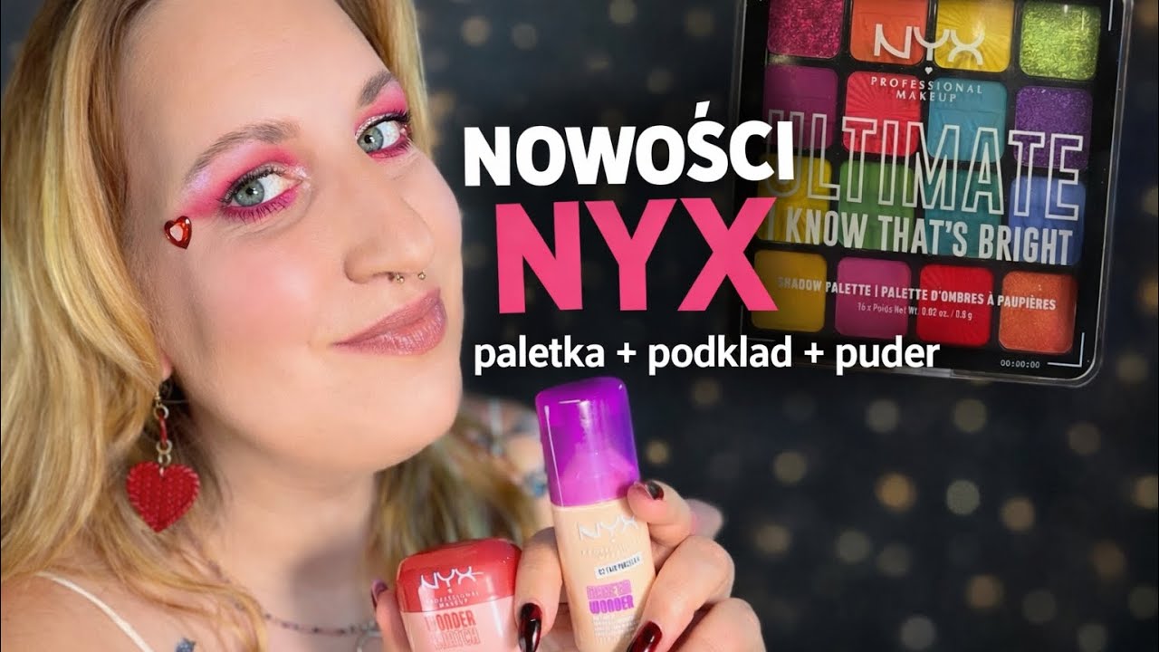 NOWOŚCI NYX NA TWARZY 🔥 Paletka + Podkład + Puder