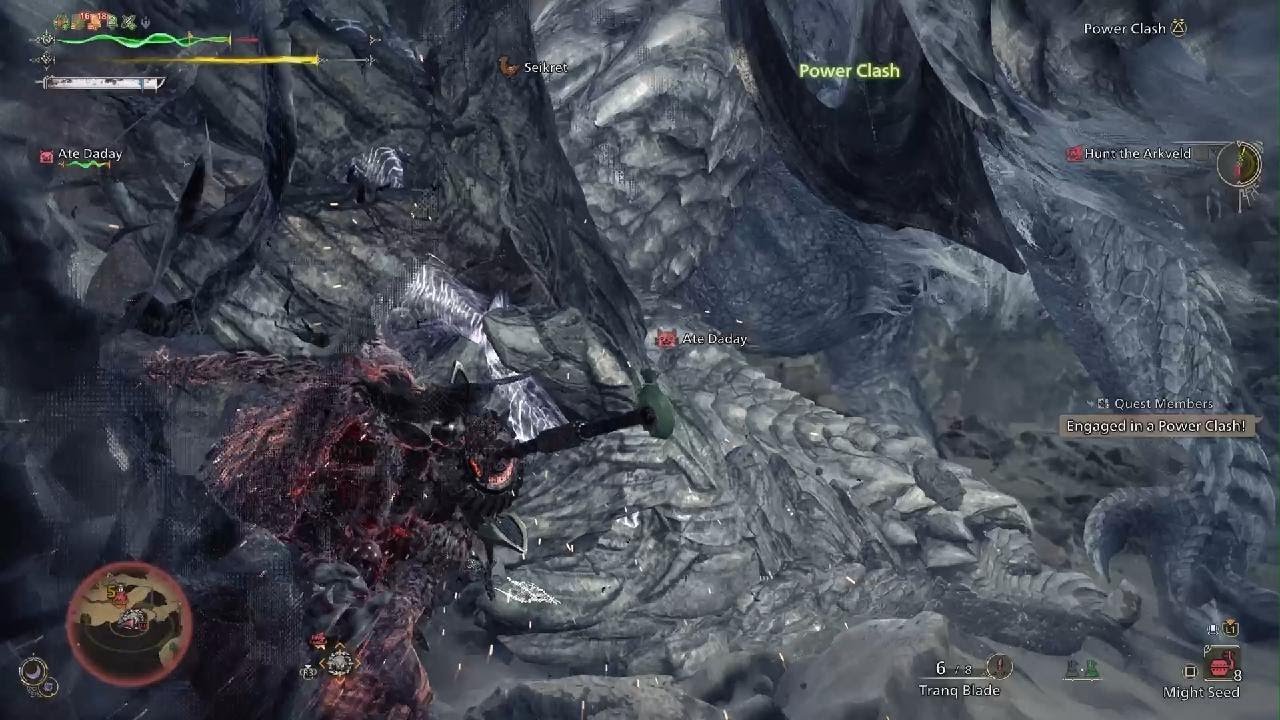 Monster Hunter Wilds HR Arkveld - Greatsword PS5 Balanced 120hz 1440p