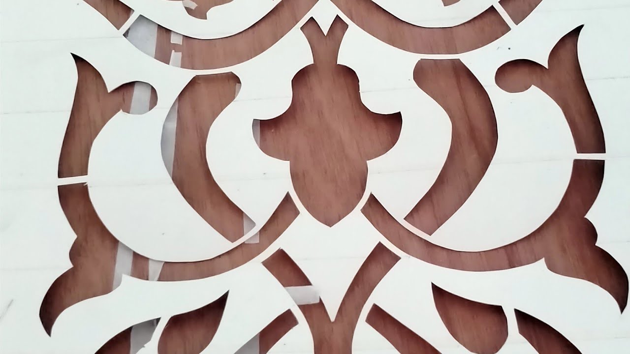 AMAZING...MEMBUAT POLA ORNAMEN KALIGRAFI MANUAL