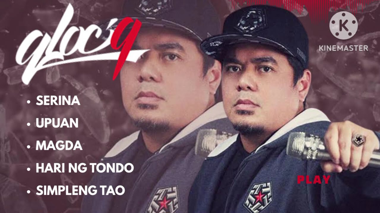 GLOC9 TOP 5 MUSIC HITS NON-STOP🔥 #gloc9 #pinoyrapmusic  #rap 