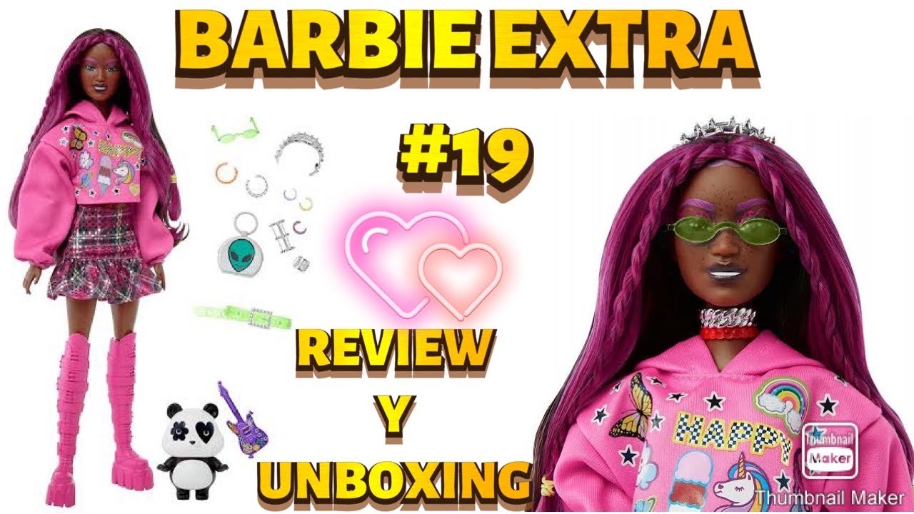BARBIE EXTRA 19, REVIEW Y UNBOXING, BOLSA DE ALIEN, BOTAS GRANDES MUÑECA AFROASIATICA, VALE LA PENA?