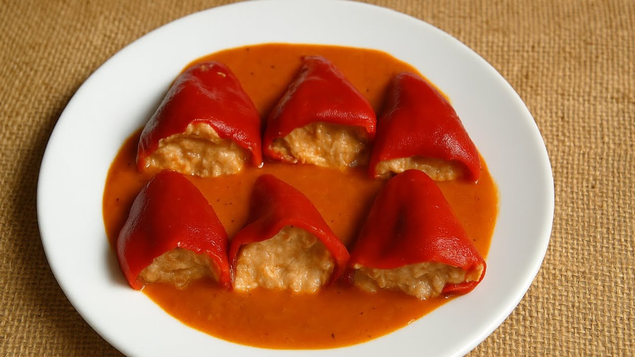 SIN COCINAR PIMIENTOS RELLENOS DE ATÚN
