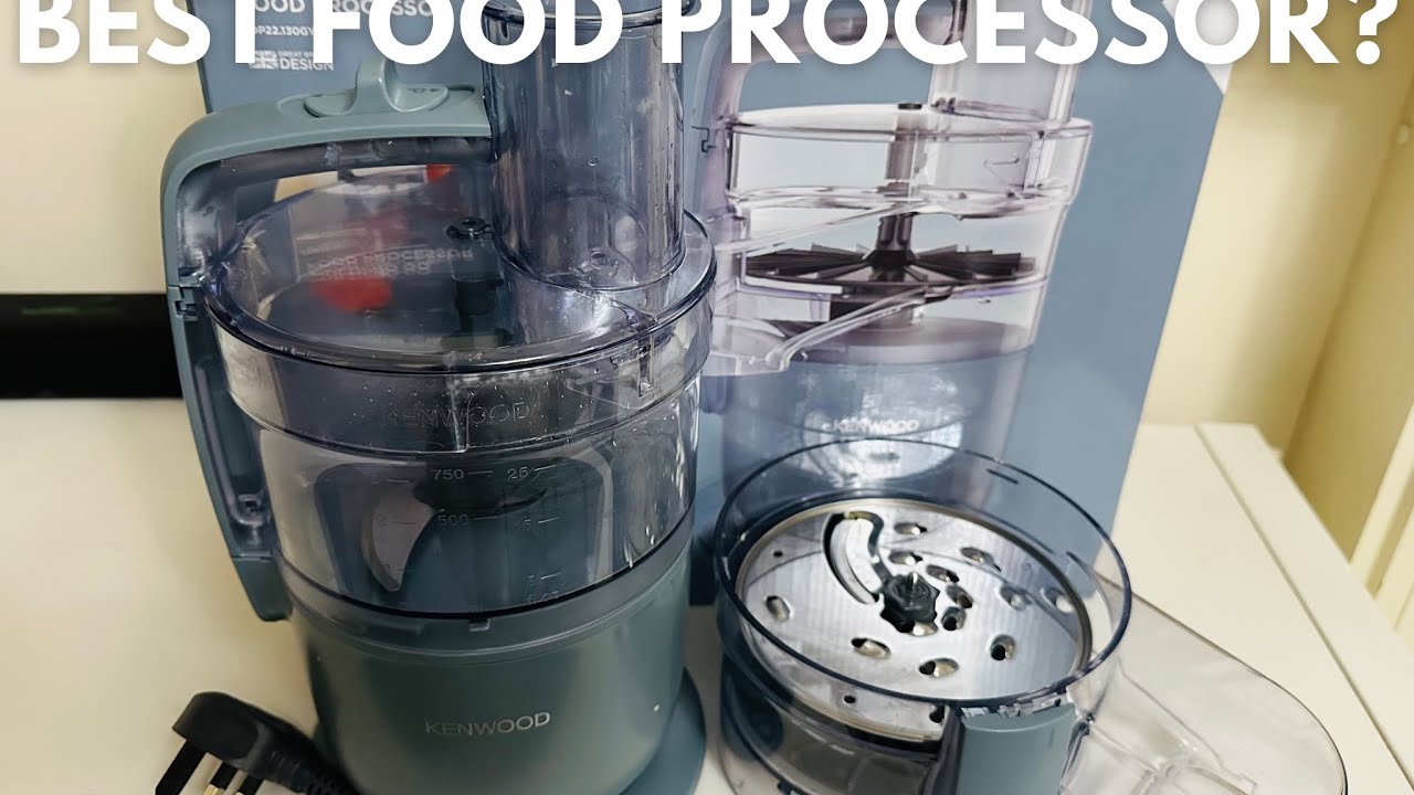 Kenwood MultiPro Go FOOD PROCESSOR! An Honest Review