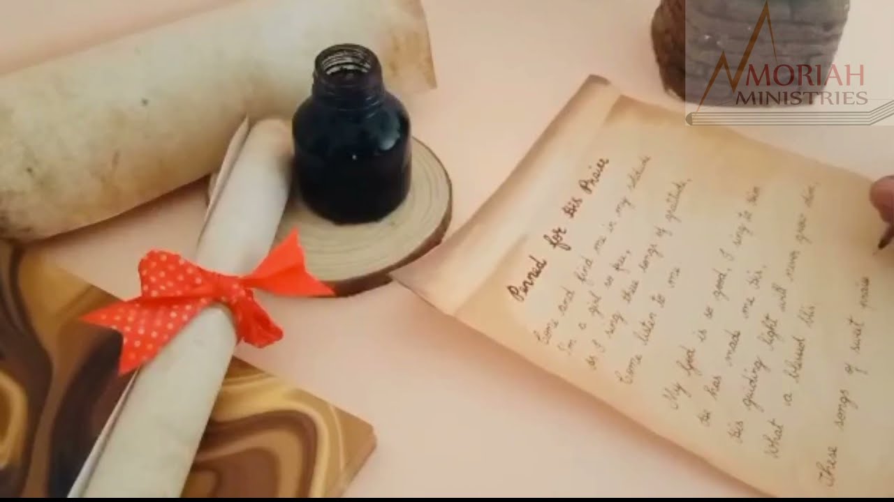 Penned For His Praise | Moriah Ministries | Joanna Daniel
