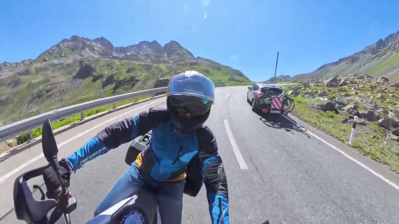 Flüelapass - Mopedtour Juni 2025