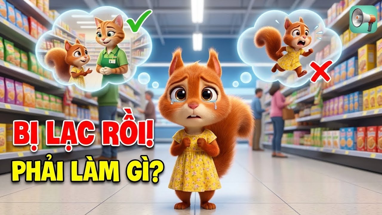 Sóc Ly Ly Tập 80:  Bị Lạc Phải Làm Gì | Truyện Thiếu Nhi (Tặng ebook)