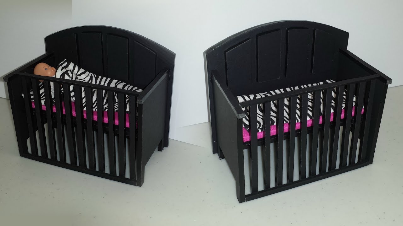 How to make a Doll Baby Crib