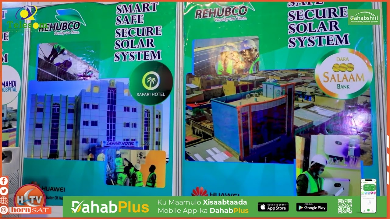 Shirkadda Solarka Ee Rehubco Oo Soo Bandhigay Solar Cusub.