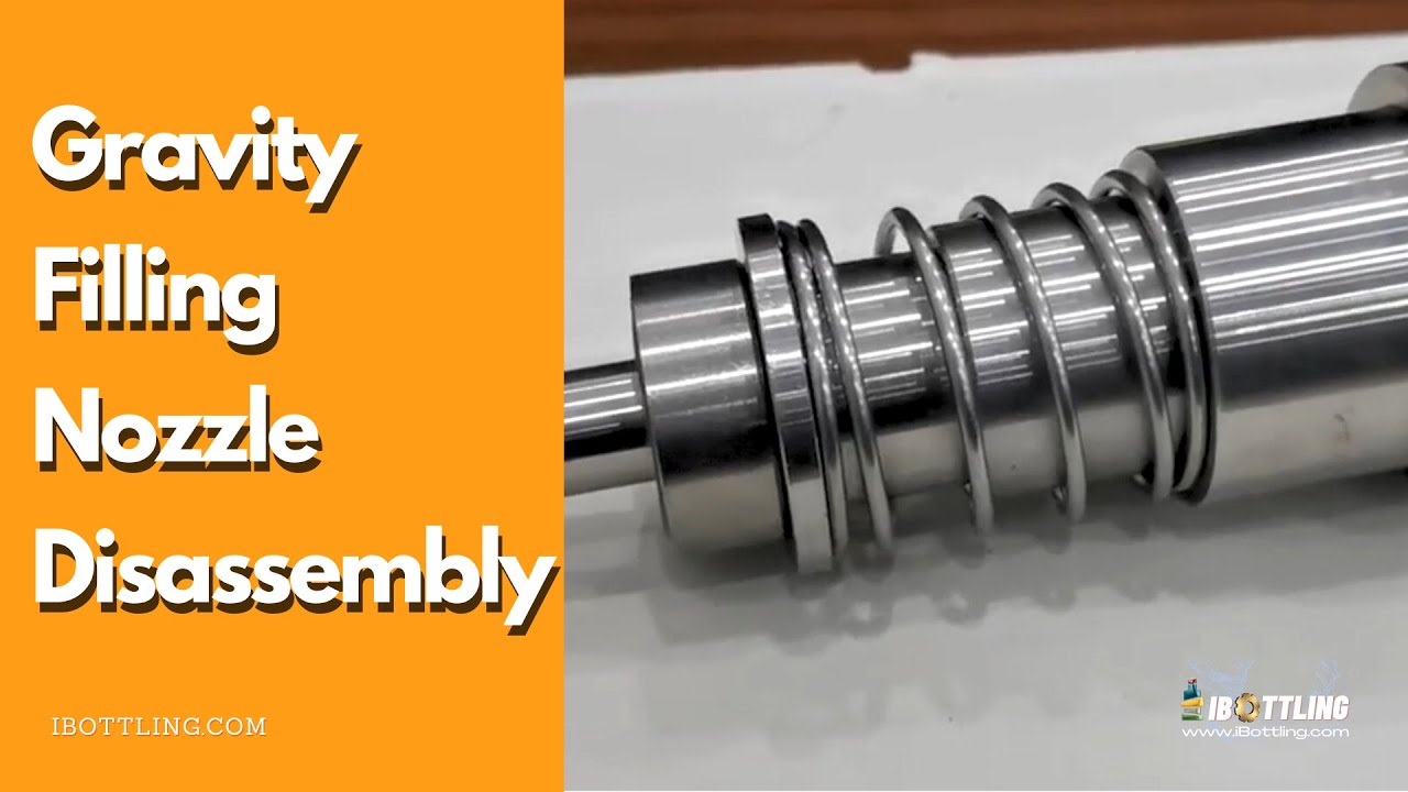 Gravity Filling Nozzle Disassembly & Reassembly Guide for Bottled Water Production