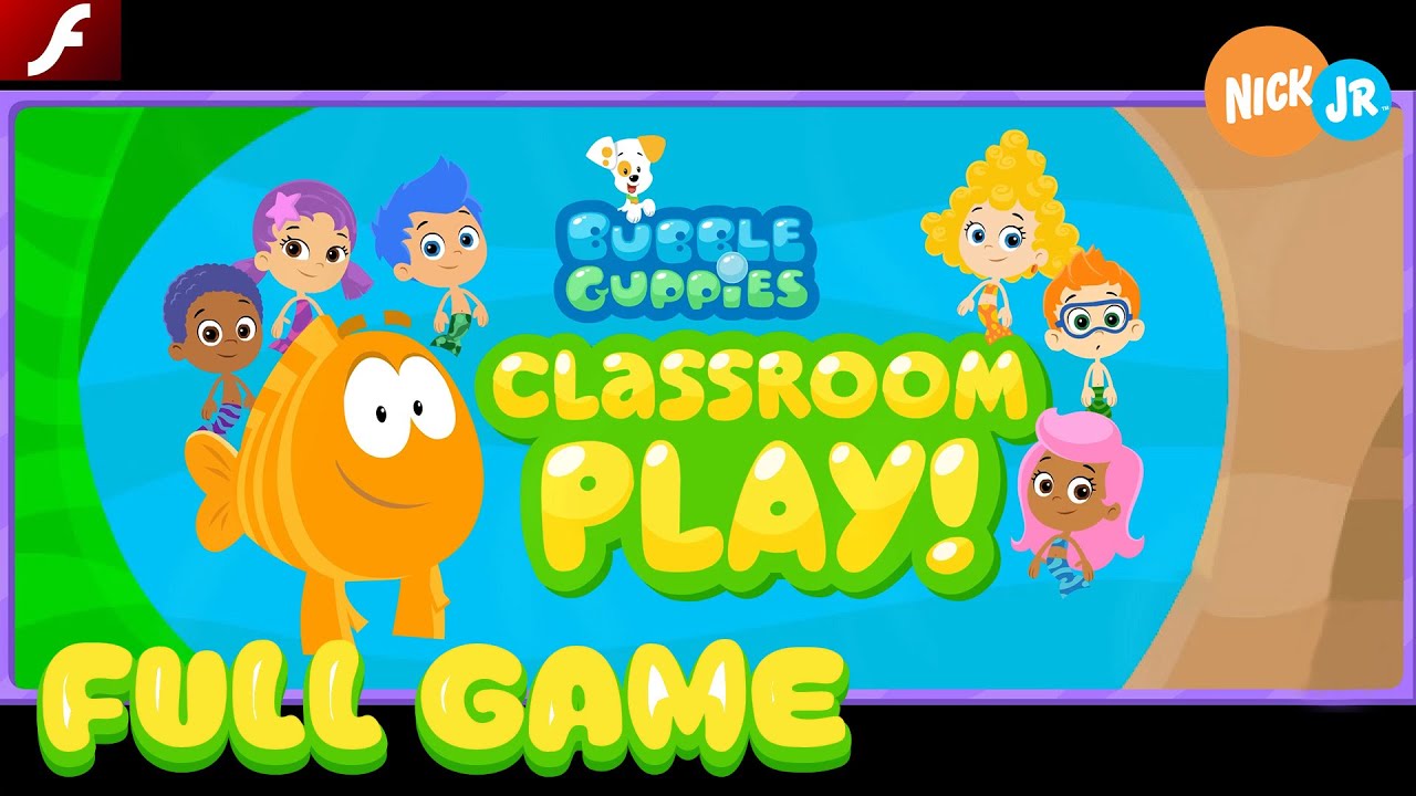 Bubble Guppies™: Classroom Play! (Flash) - Nick Jr. Games