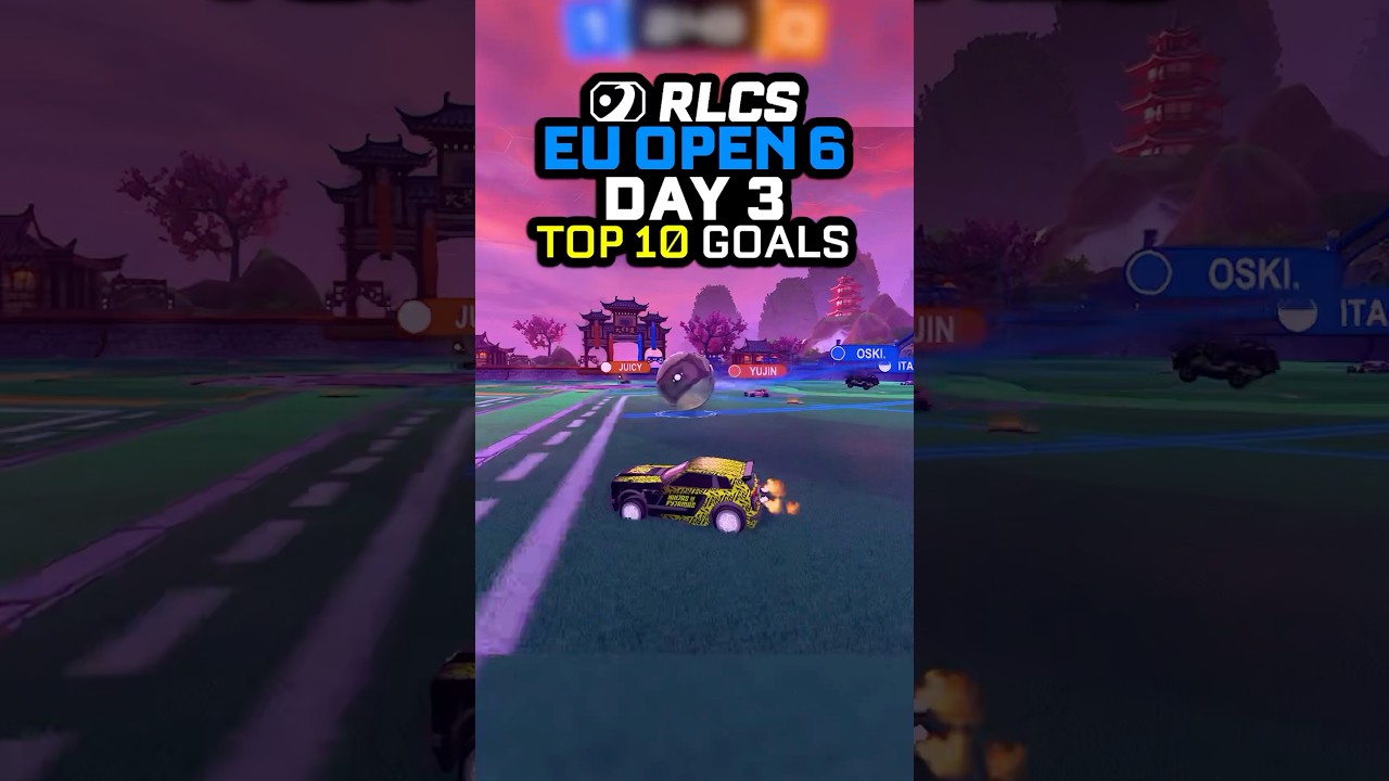 TOP 10 GOALS of RLCS EU Open 6 Day 3!