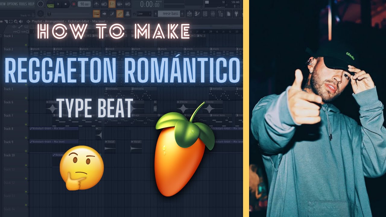 Cómo HACER un BEAT de REGGAETON ROMÁNTICO ❤️ en 2022 | Fl Studio 20
