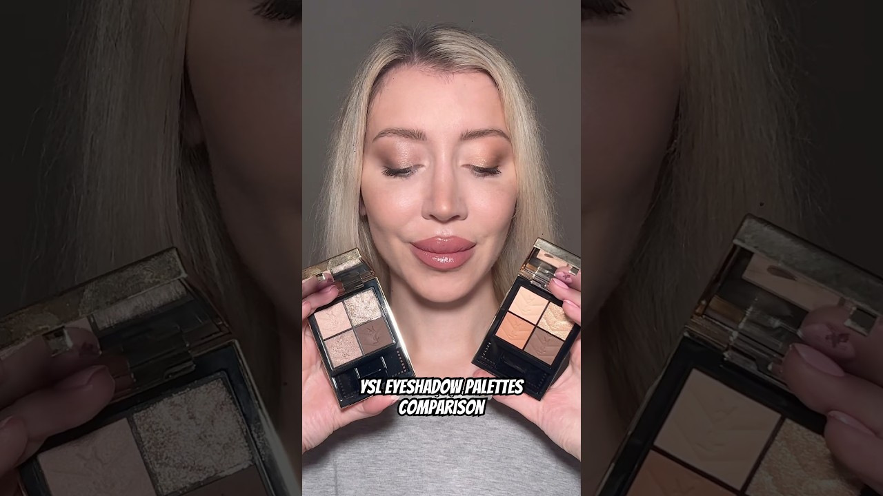 YSL eyeshadow palettes @YSLBeautyOfficial #yslbeauty #eyeshadow #eyeshadowtutorial #eyemakeup