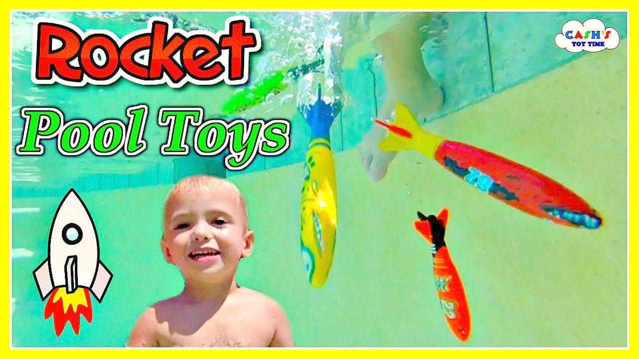DIVE ROCKET Torpedo Pool Toys For Kids!!