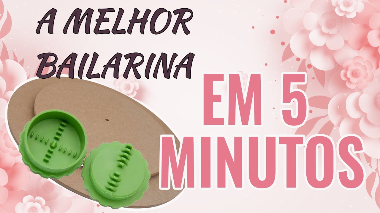 A MELHOR BAILARINA CASEIRA para confeitar bolos em 5 MINUTOS #artesanatos #eva #bolosfakes