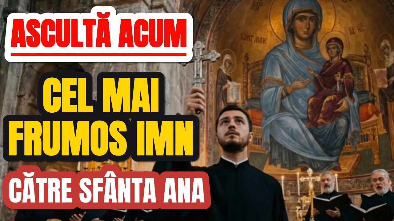 Cântare SFÂNTA ANA   Rugăciunea Mamelor Îndurerate și a Femeilor ce doresc Prunci | Imn Vindeca