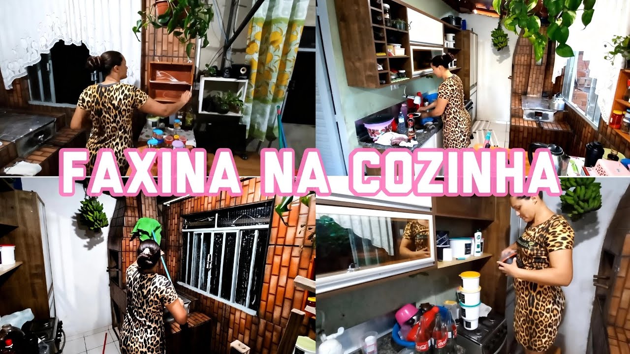 Rotina Real de Dona de Casa | Faxina na Cozinha