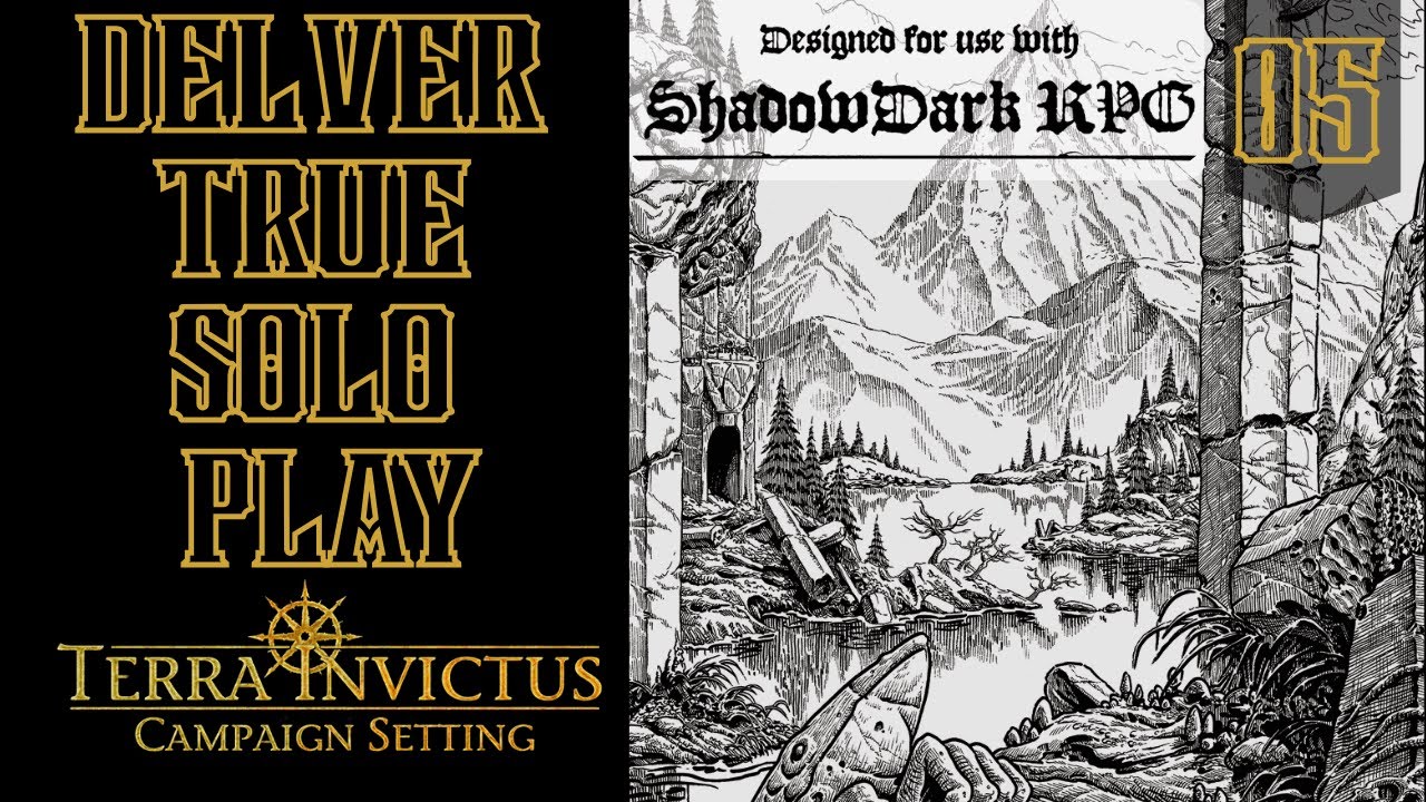 Terra Invictus (ShadowDark) | Настоящая сольная игра | Delver | 05 Финал