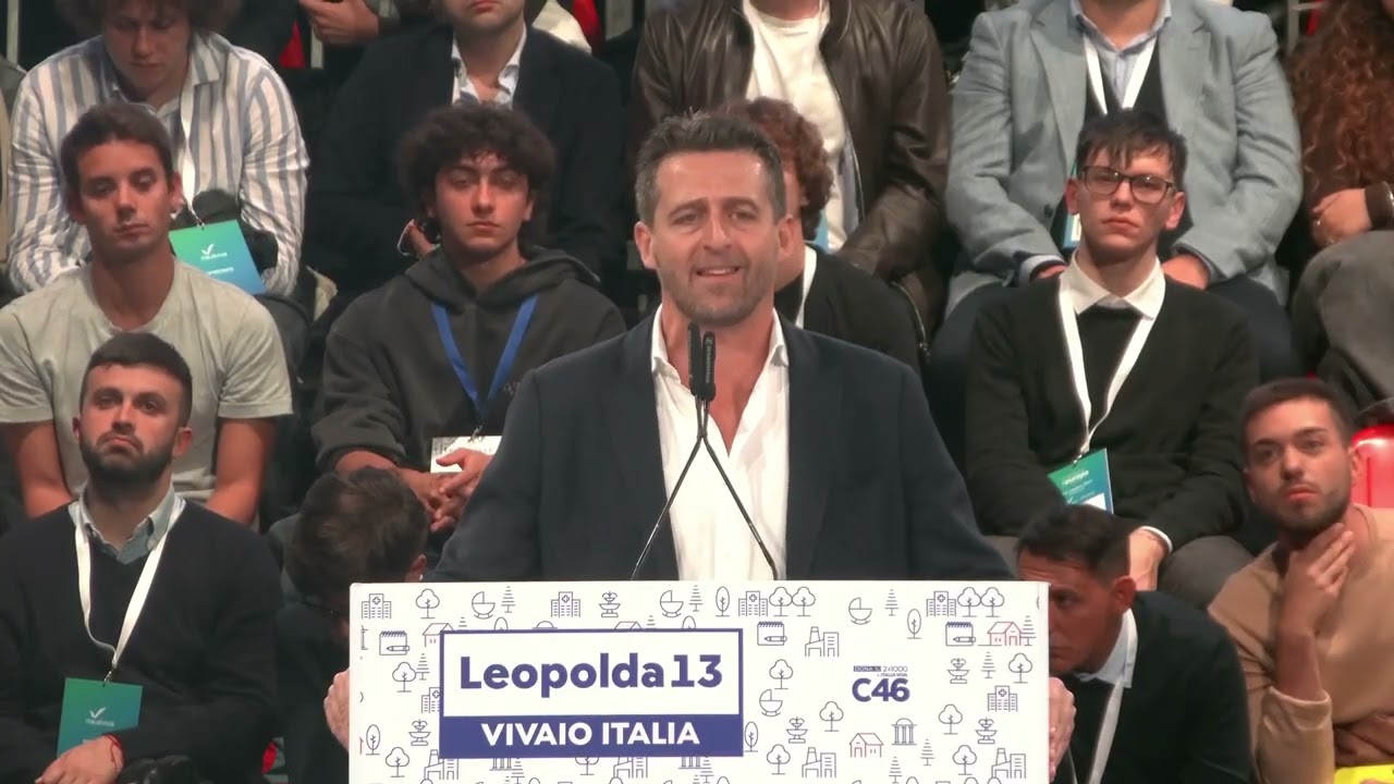 Leopolda 13 Vivaio Italia | L'intervento di Flavio Stasi