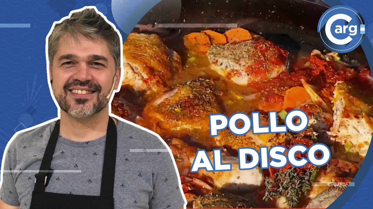 RECETA DE POLLO AL DISCO