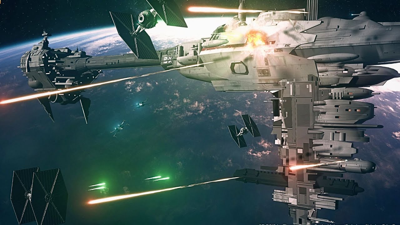 Space Intergalactic War: The Empire against the Rebels Space Battles Movie