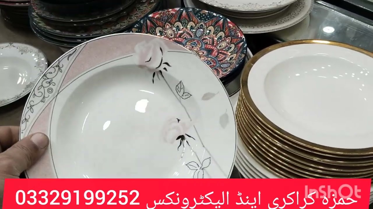 Latest design importied luxury wedding crockery! kitchen crockery bridal crockery dinner set tea set