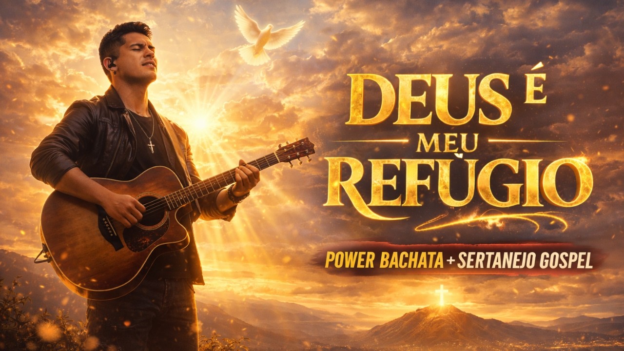 QUANDO TUDO DESABA, DEUS É MEU REFÚGIO | Power Bachata + Sertanejo Gospel