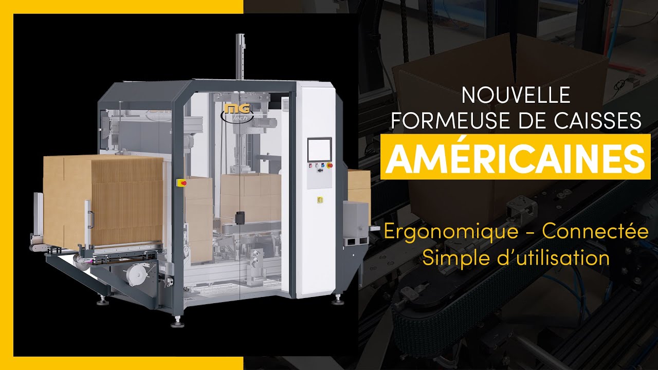 FORMEUSE CAISSES AMERICAINES MG TECH