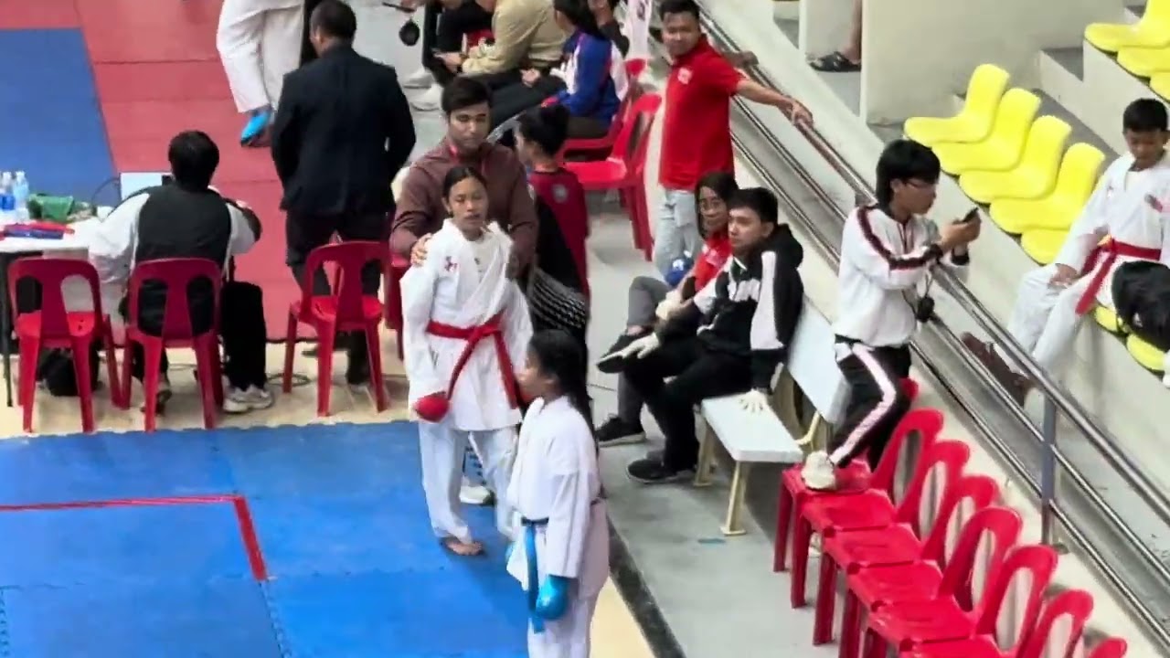 Gold Medalist Laguna Open Karatedo Championship 2026 First Match Kumite Newbie Girls 10-11 yo