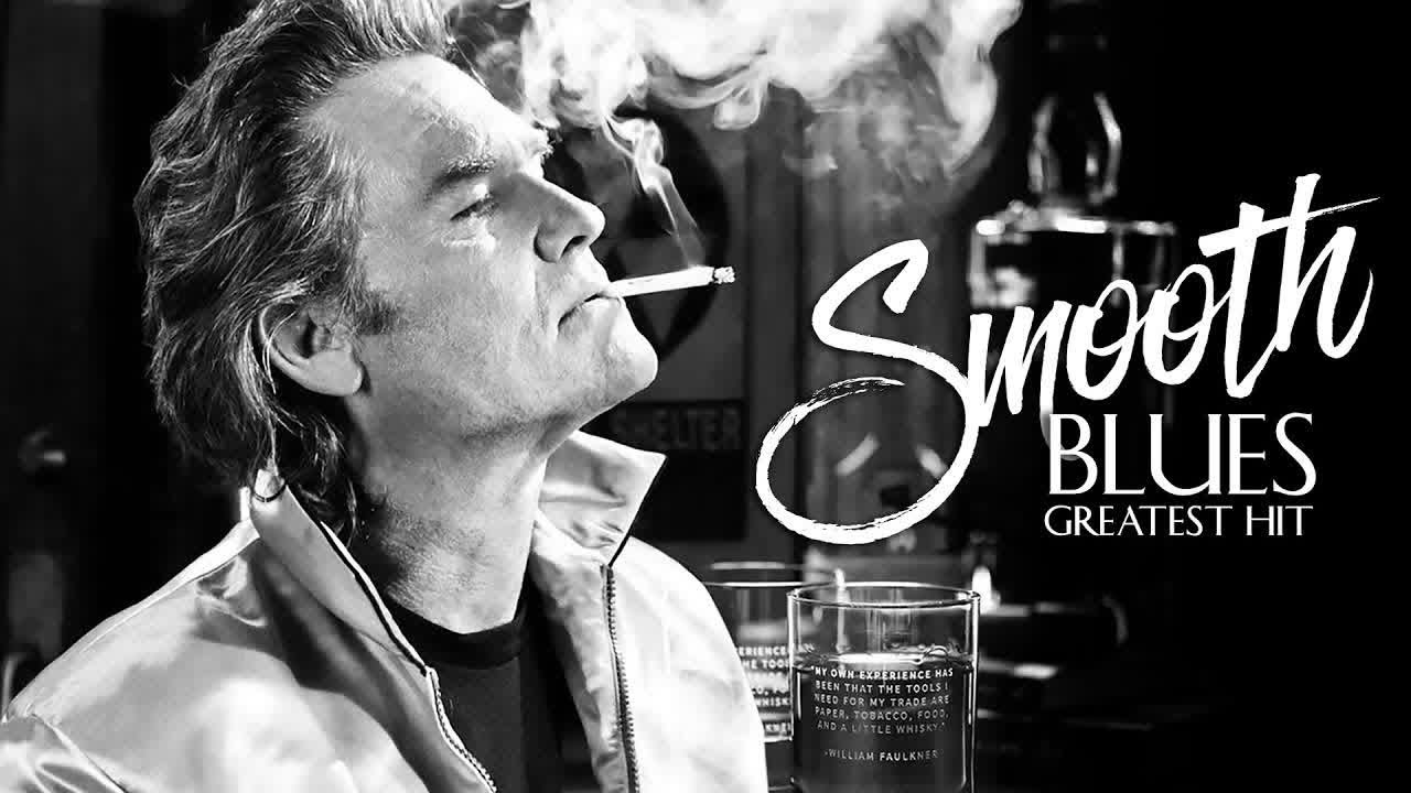 Smooth Blues Music | 3 Hour Relaxing Whiskey Blues - Electric Guitar Blues