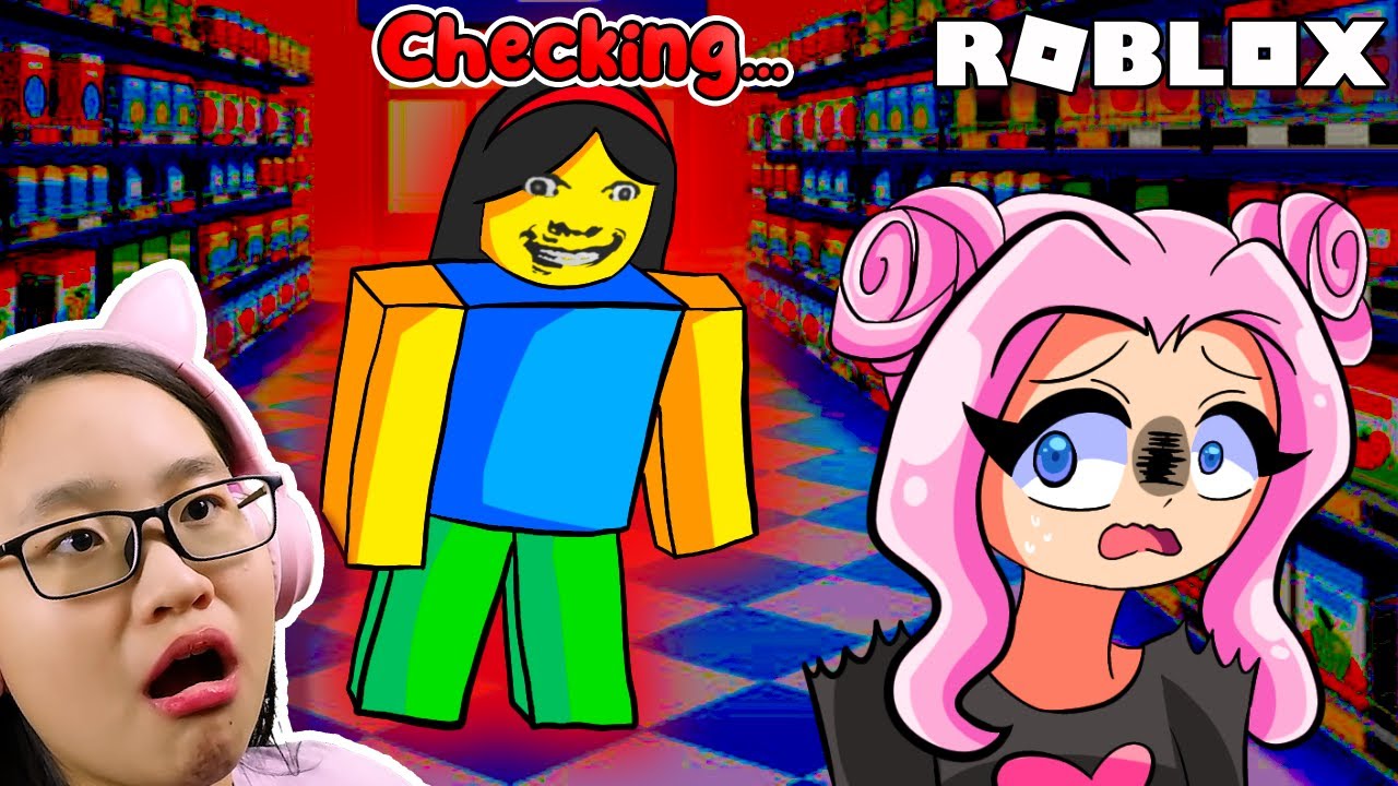 I went shopping with SCARY KAREN!!! | Roblox | Weird Strict Karen