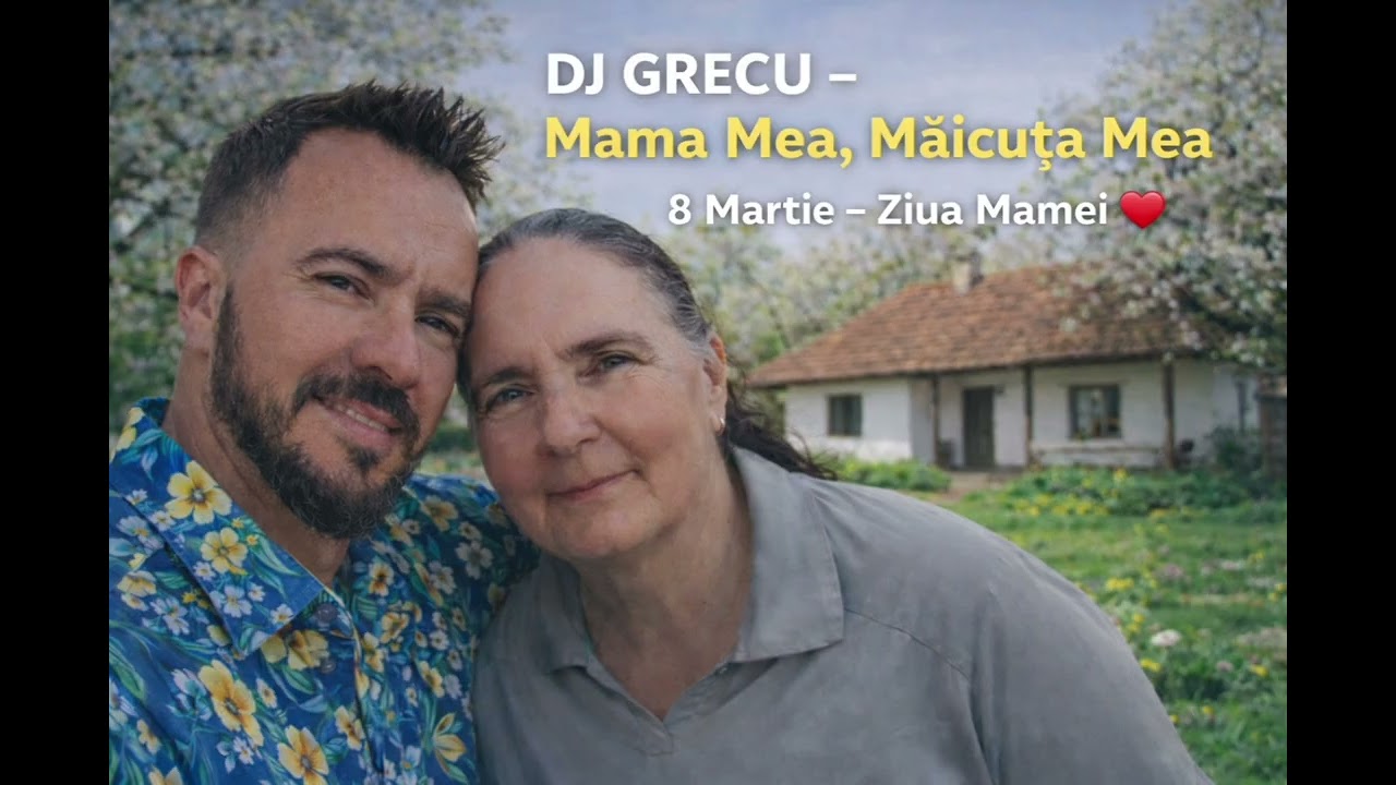 DJ GRECU – Mama Mea, Măicuța Mea8 Martie – Ziua Mamei ❤️ 2026