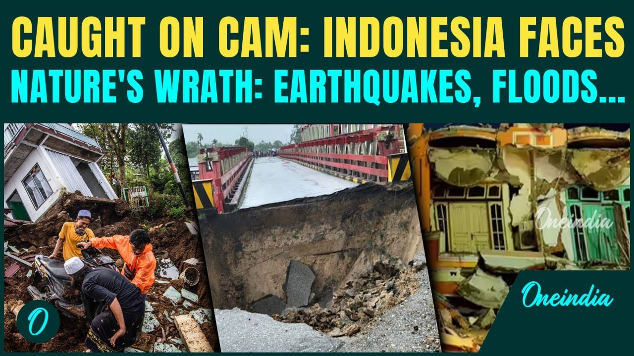 Indonesia Earthquake UPDATE: After 6.6 Quake, Sumatra Battles Flash Floods | WATCH Nature&rsquo;s Fury
