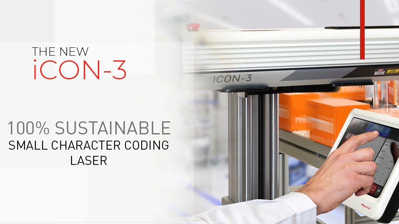 Launching our new iCON 3 - 100% sustainable Small Character #Coding #Laser by Macsa ID