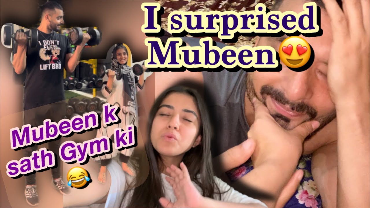 Itni Subha Mubeen K ghar😂|| He Shocked😳 || Mubeen k sath Pehli Traning 💪🏻|| Mahin Mubeen World♥️