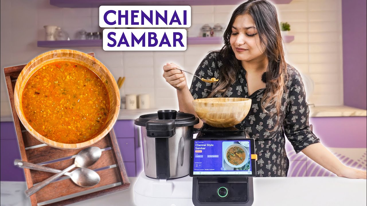 Chennai Style Sambar Made in Minutes with AI Help!