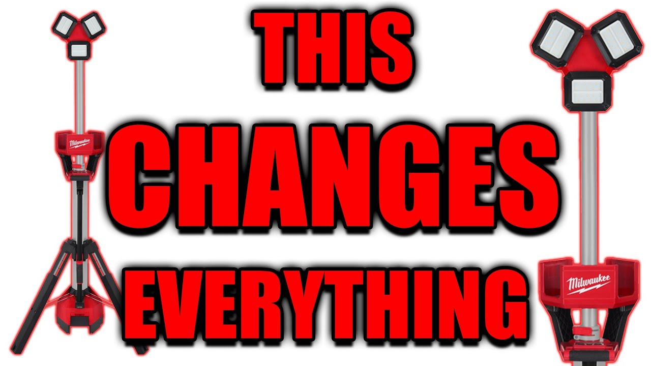 New Milwaukee M18 ROCKET Tower Light/Charger Changes The WAY YOU WORK!