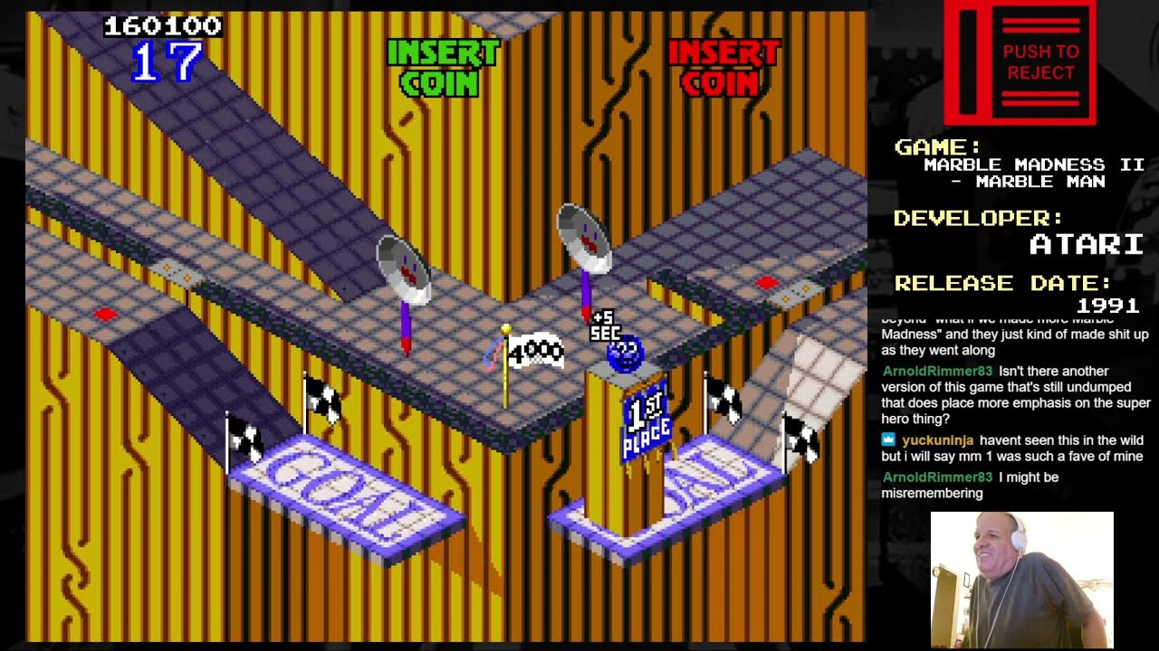 Push To Reject - Marble Madness II (1991 Atari, unreleased)