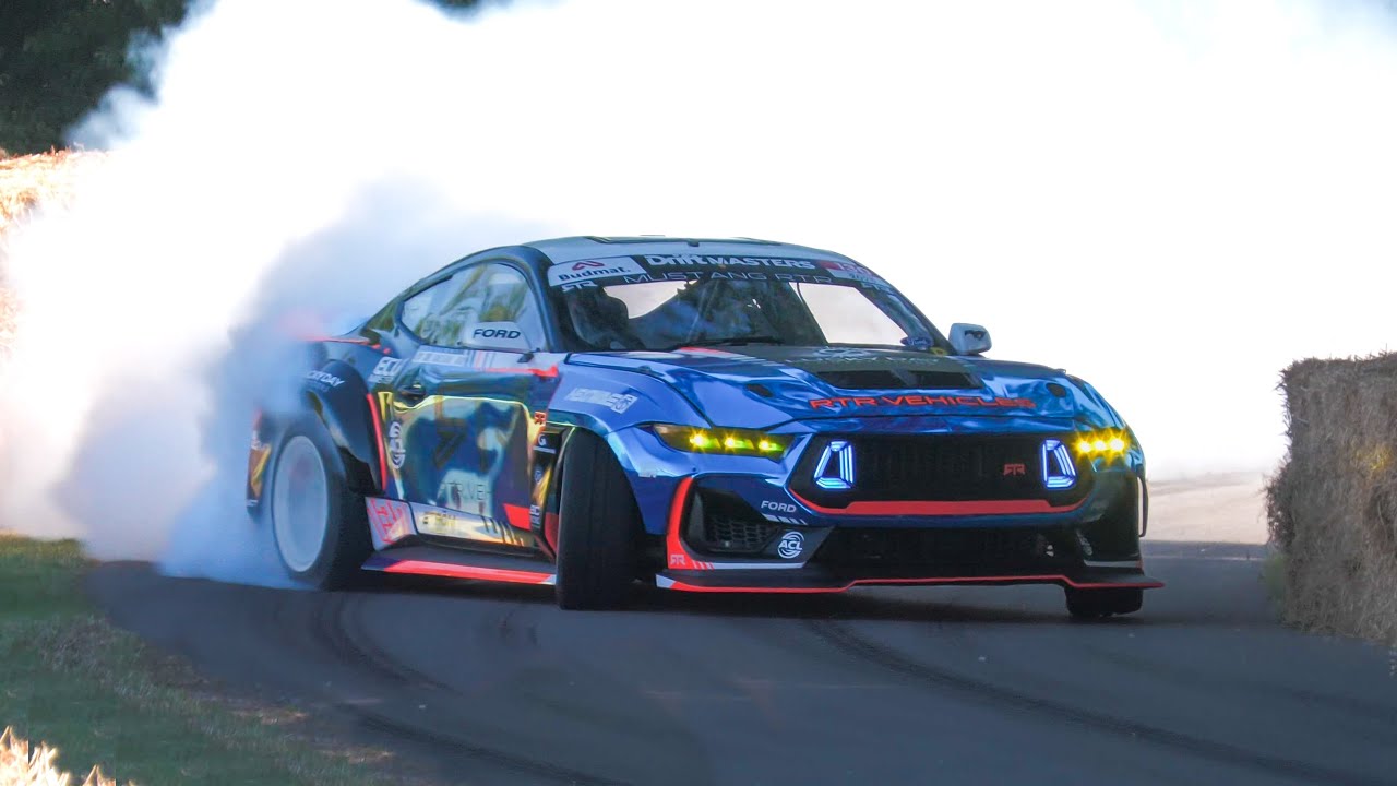 Best of DRIFT Cars Goodwood Festival of Speed 2025 | Madmike RX7, Ford Mustang RTR, Altimaniac, ...