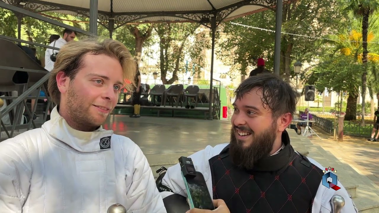 La esgrima histórica protagonista en los Jardines del Prado