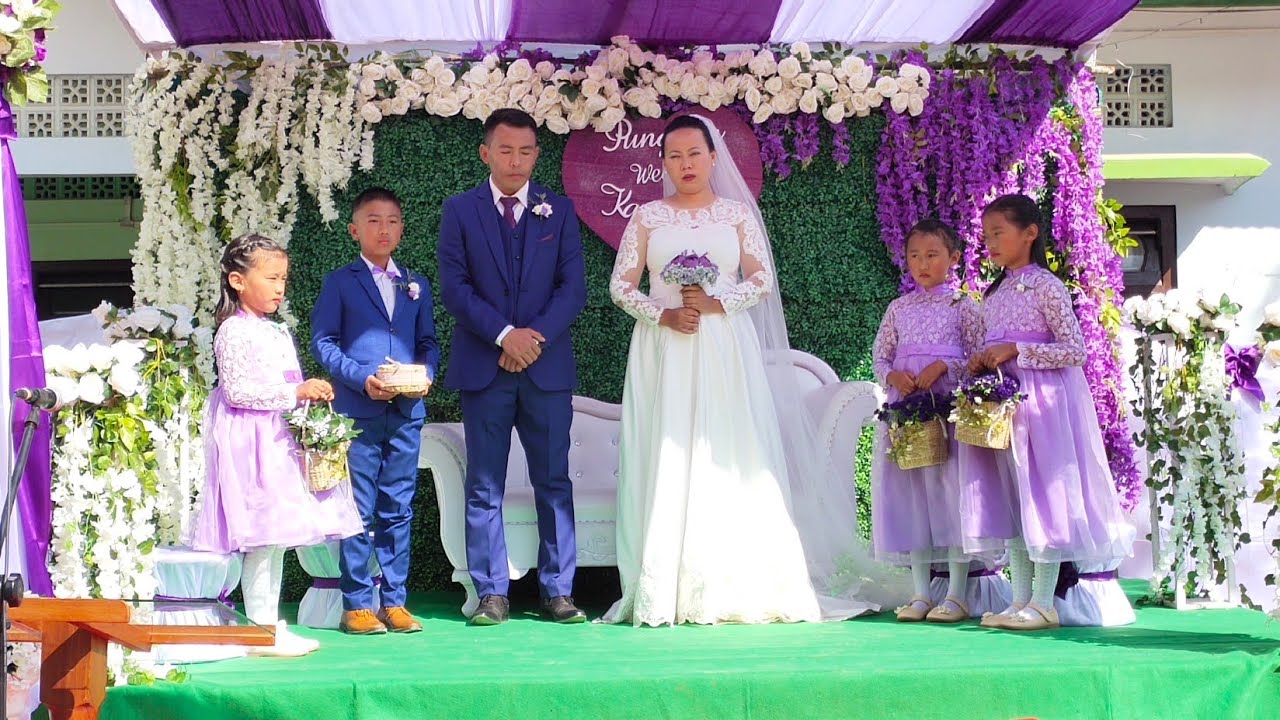 Maram Naga Wedding - Karaiba Weds Pungdila - Naga Traditional - By Rev. H. Kaba Maram #Lockdown2020