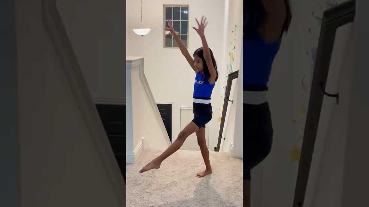 Level 1 Floor Routine Gymnasts #riseup #rhytmicgymnastics #gymnastly #gymnast