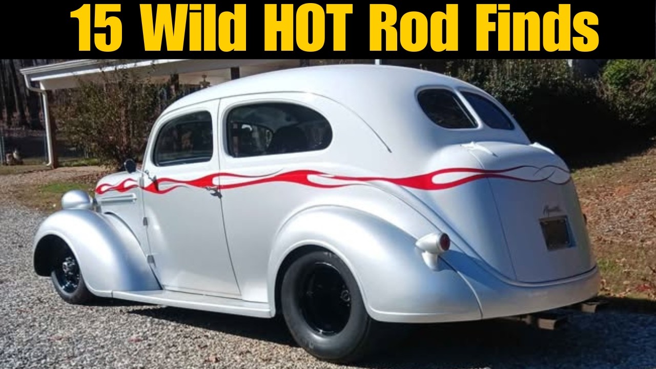 15 Wild Hot Rods and Fast Classics for Sale! You GOTTA SEE this!