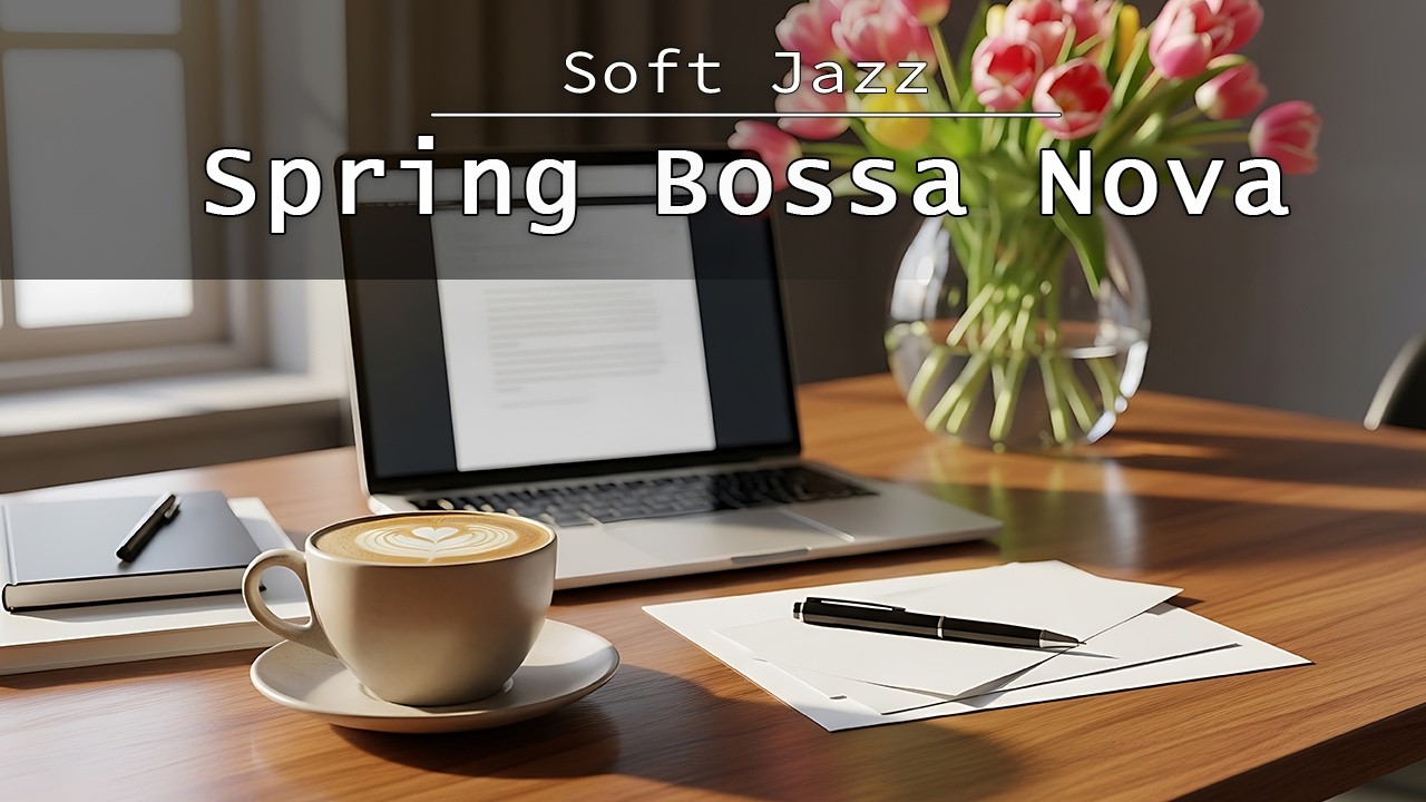 Spring Bossa Nova for Work 🌸 Soft Jazz Background to Stay Focused & Relaxed