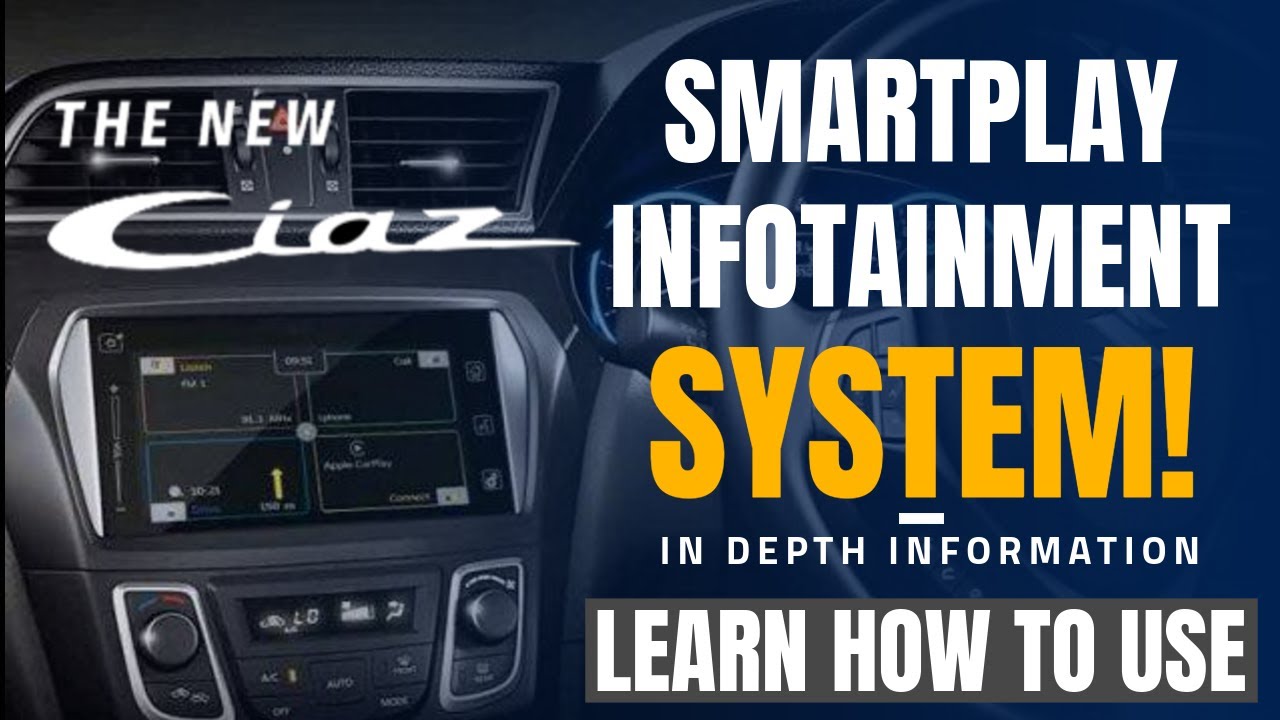 Maruti Ciaz SmartPlay Infotainment System | Full Features, Settings & Hidden Tips 🔥🚗